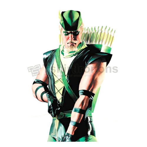 Green Arrow T-shirts Iron On Transfers N4964 - Click Image to Close